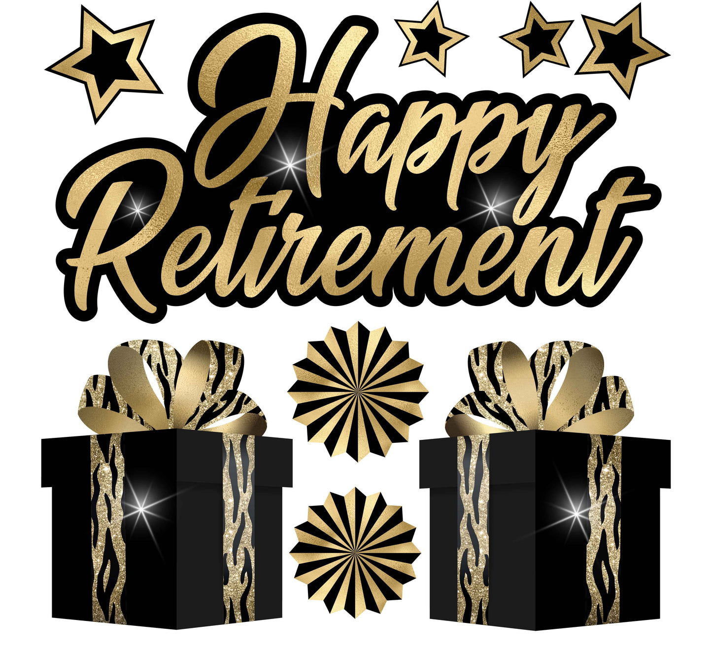 Happy Retirement Set 2 Half Sheet