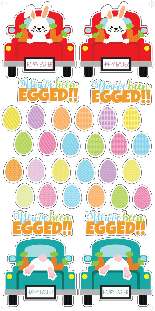 Easter 2 You've been Egged - 4 Sets on one Sheet