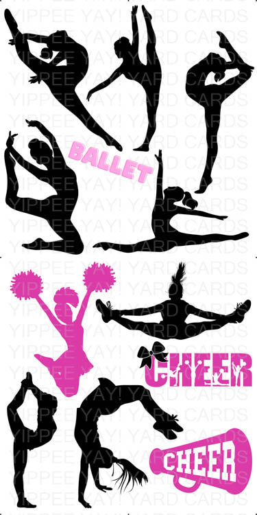 Ballet and Cheerleading Set 2 Combo Sheet