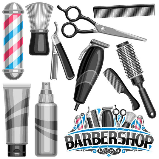 Barber - Hair - Half Sheet Misc. (Must Purchase 2 Half sheets - You Can Mix & Match)
