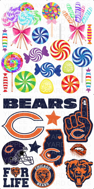 Candy Land and Chicago Bears
