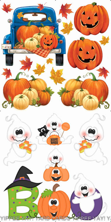 Fall Set 1 and Halloween 4 Combo Sheet