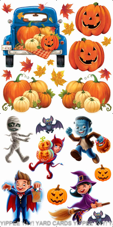 Fall Set 1 and Halloween 3  Combo Sheet