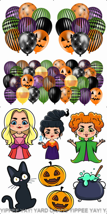 Halloween Balloons and Hocus Pocus