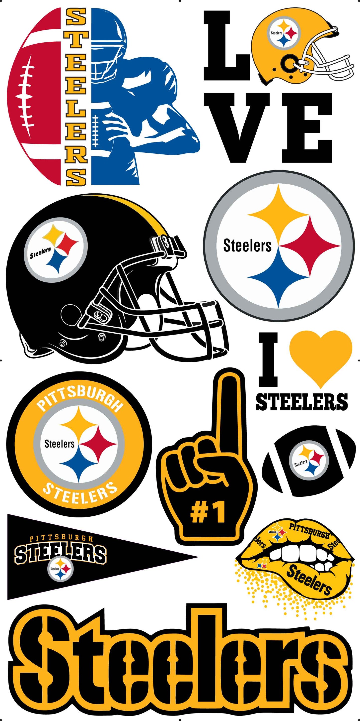 Pittsburgh Steelers Football-Full Sheet