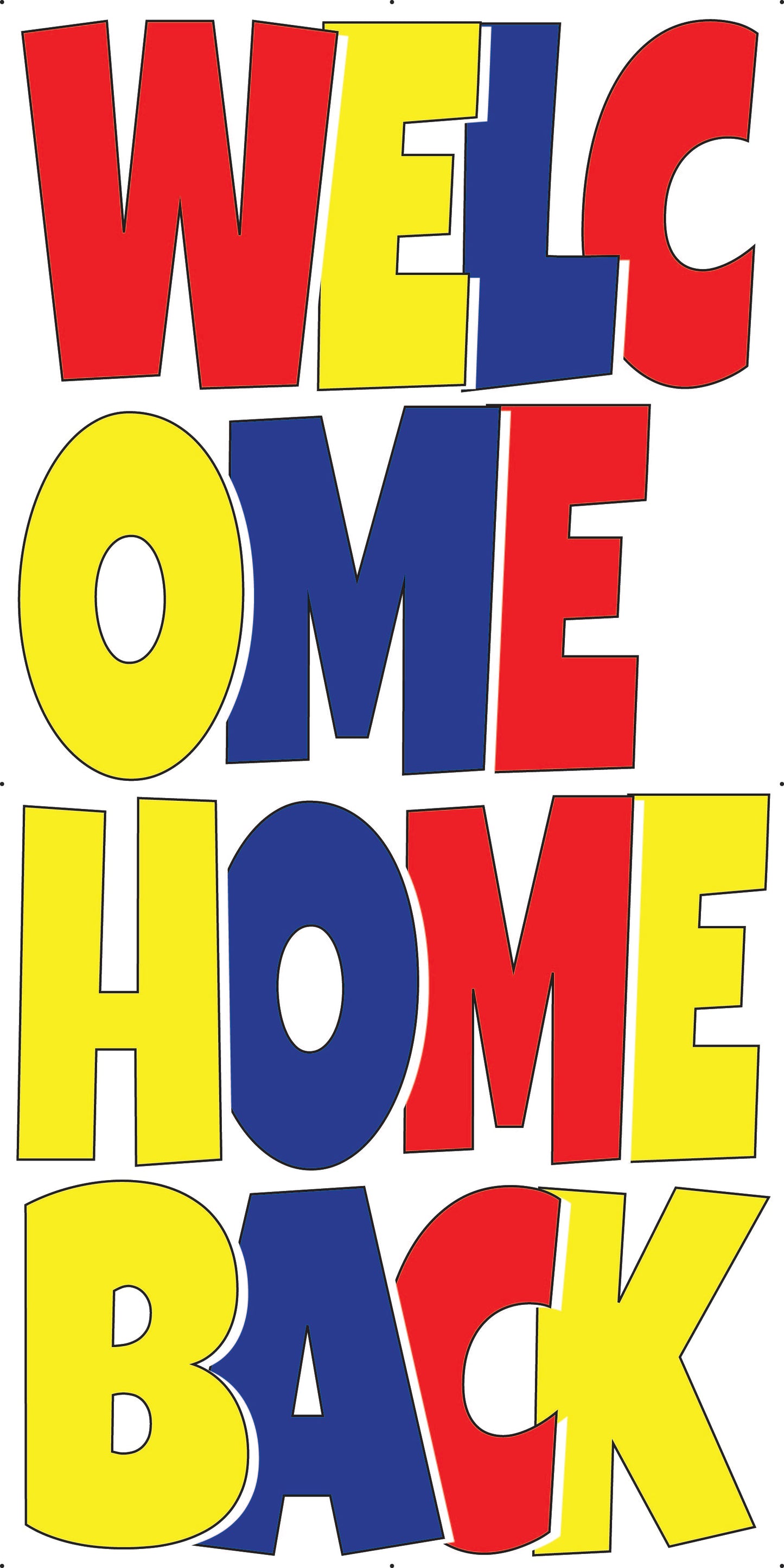 School - Welcome Home Back Ez Set Rainbow