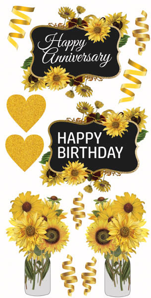 Sunflowers  Happy Birthday and Happy Anniversary